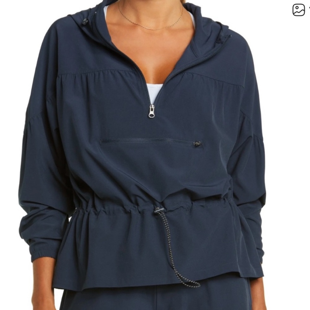Zella Excursion Hooded Packable Anorak